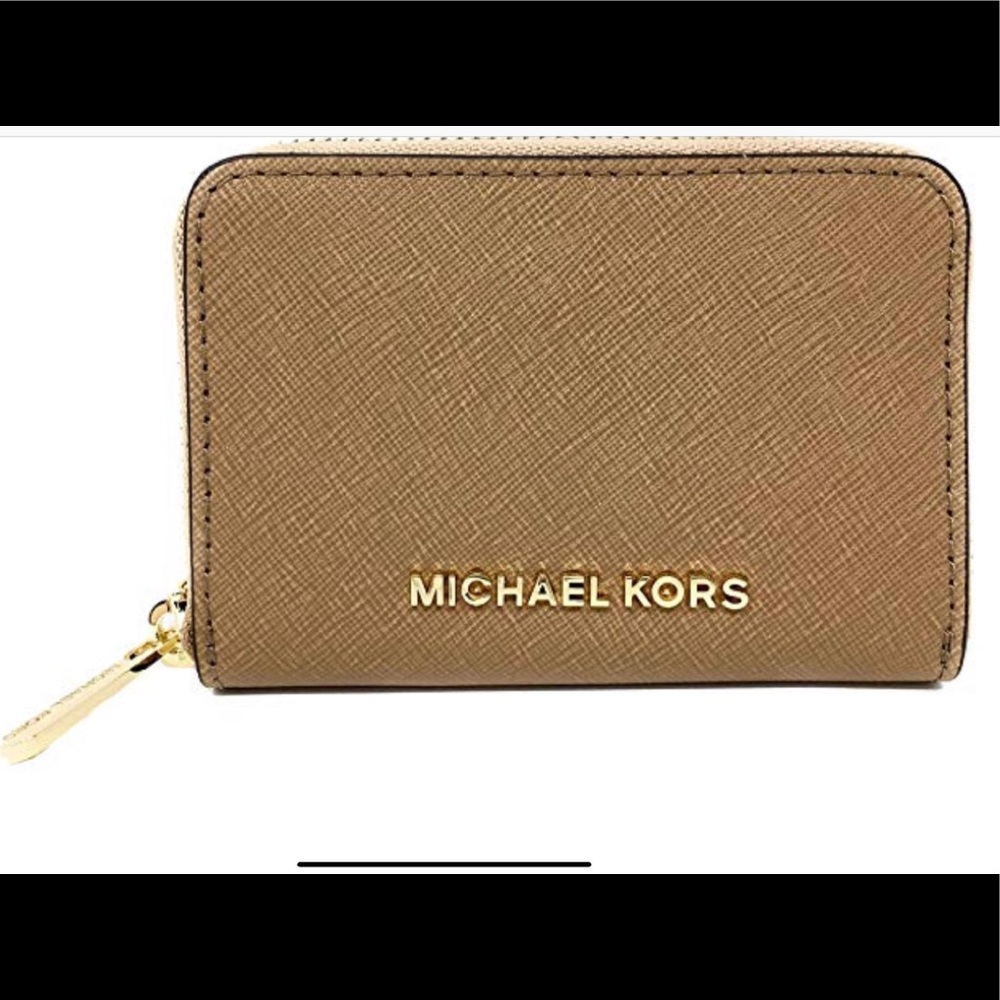 Michael Kors leather card wallet